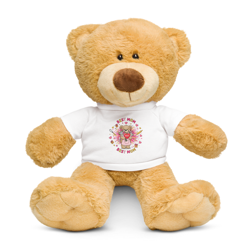 "Best Mom Hug Bear"